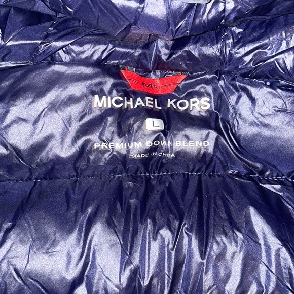 NWT Michael Kors Mens coat with hood size L - Picture 4 of 7